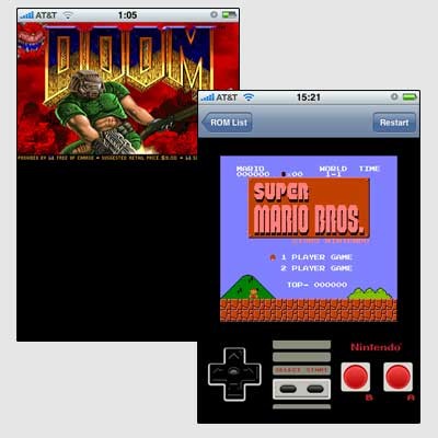 NES und Doom auf iPhone